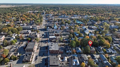 11 Lincoln St, Brunswick, ME - Aerial  map view