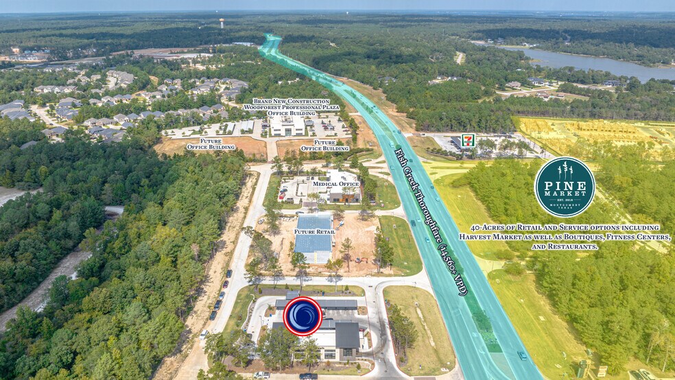 768 Fish Creek Thoroughfare, Montgomery, TX à vendre - Photo du bâtiment - Image 2 de 8