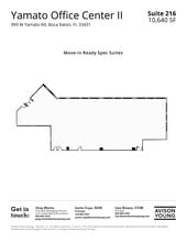 999-1001 W Yamato Rd, Boca Raton, FL à louer Plan d’étage- Image 1 de 1