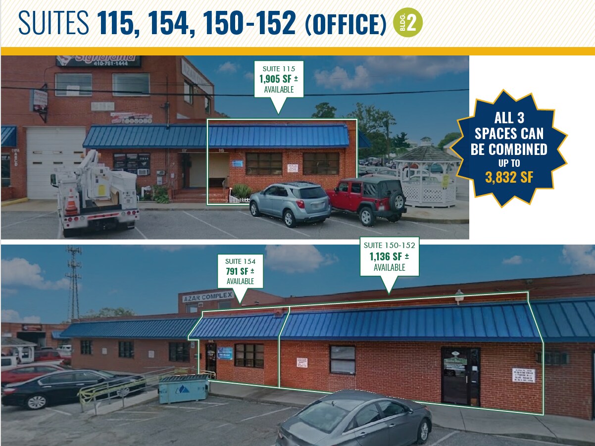 115-119 Roesler Rd, Glen Burnie, MD à louer Photo du bâtiment- Image 1 de 1