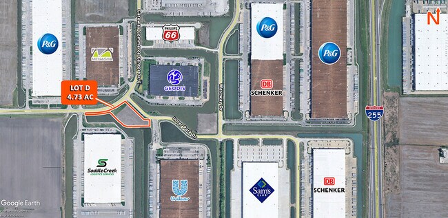 Plus de détails pour Gateway Commerce Dr E and Inner Park Dr, Edwardsville, IL - Terrain à vendre