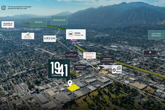 1941 S Walker Ave, Monrovia, CA - Aerial map view - Image1