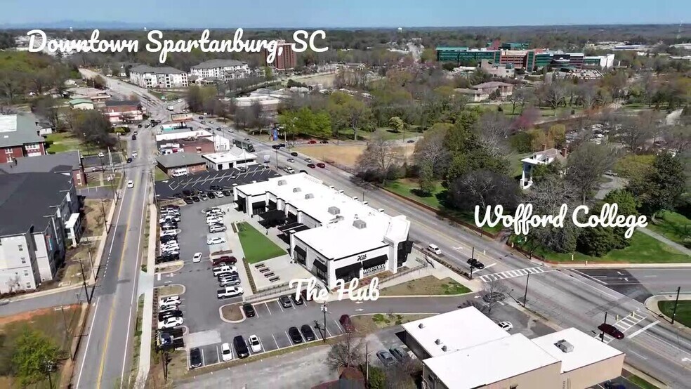 577 N Church St, Spartanburg, SC à vendre - Vidéo sur l’inscription commerciale - Image 1 de 10