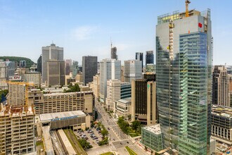 1001 Boul Robert-Bourassa, Montréal, QC - AERIAL  map view
