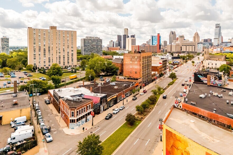 1480 Gratiot Ave, Detroit, MI à vendre - Photo du bâtiment - Image 3 de 5