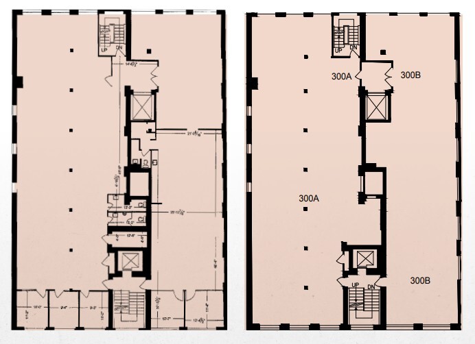 296 Richmond St W, Toronto, ON à louer Plan d’étage- Image 1 de 1