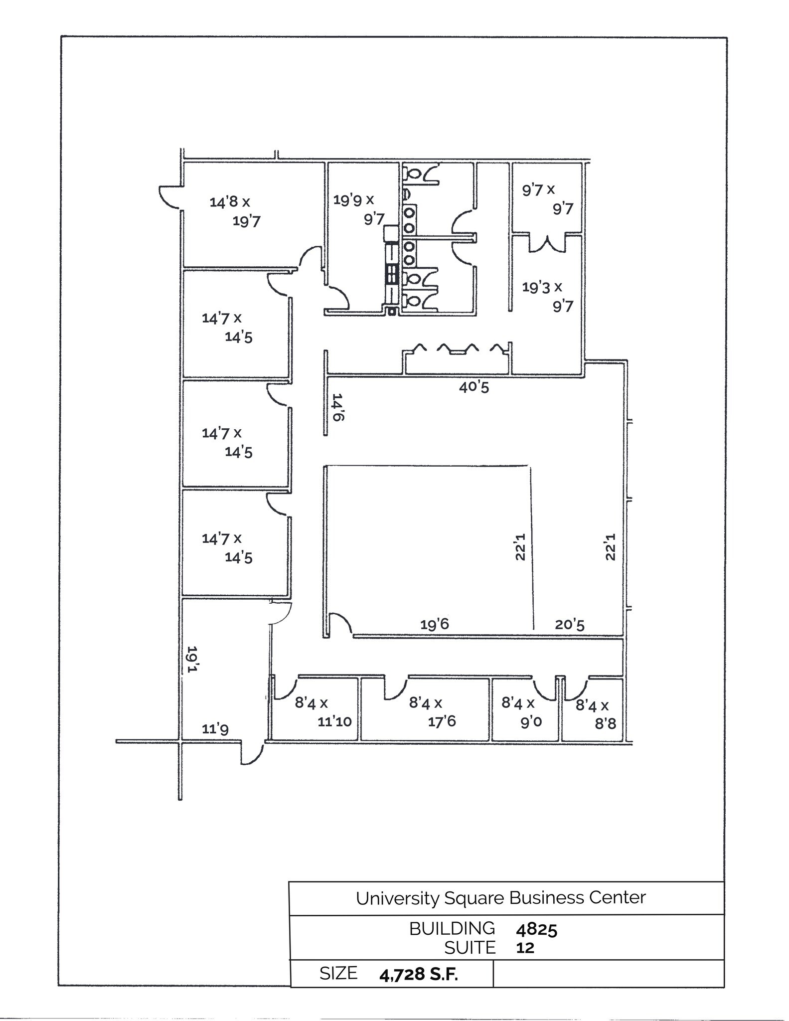 4910 University Sq, Huntsville, AL for lease Site Plan- Image 1 of 1