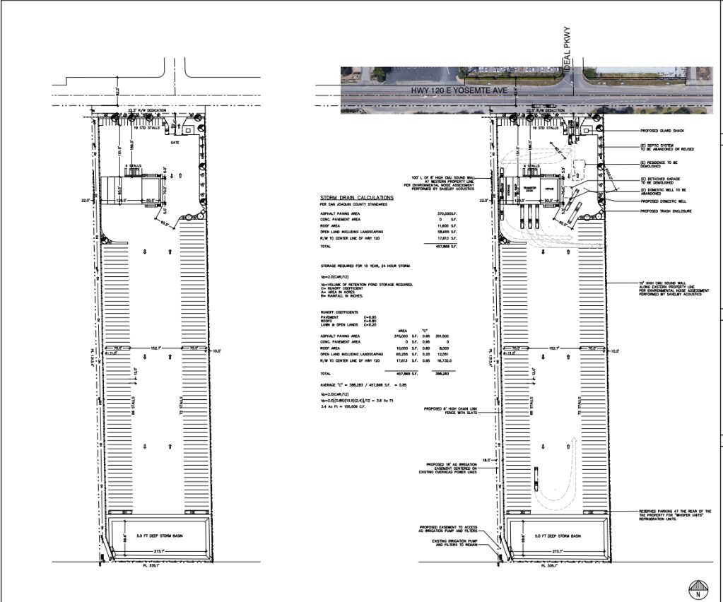11150 E. State Route 120, Manteca, CA for sale Site Plan- Image 1 of 2