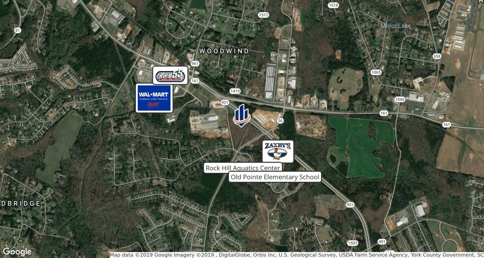 193 Old Rawlinson Rd, Rock Hill, SC à vendre - Aérien - Image 2 de 2