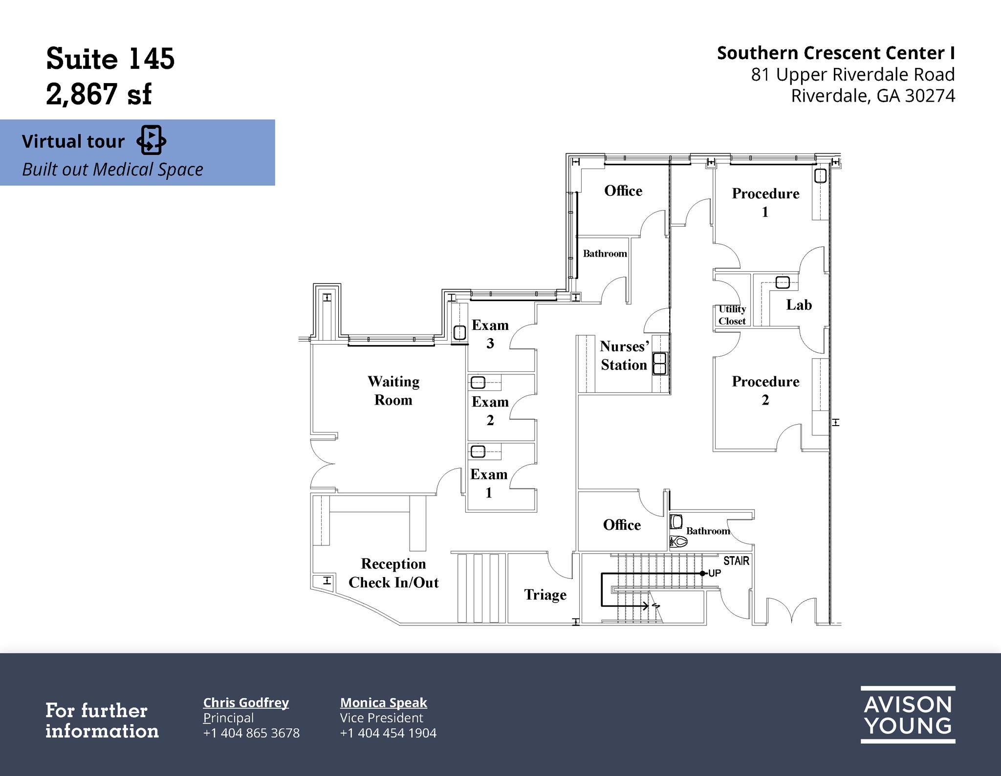 81 Upper Riverdale Rd, Riverdale, GA for lease Floor Plan- Image 1 of 1