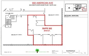 660 American Ave, King Of Prussia, PA for lease Floor Plan- Image 1 of 1