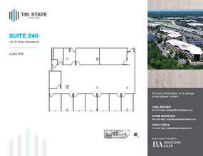 300 Tri State International, Lincolnshire, IL for lease Floor Plan- Image 1 of 1