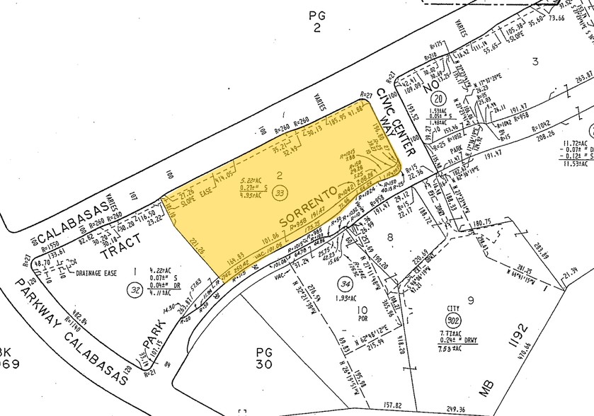 23975 Park Sorrento, Calabasas, CA à vendre - Plan cadastral - Image 1 de 1