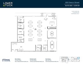 800 Gesco St, Charlotte, NC for lease Floor Plan- Image 1 of 1