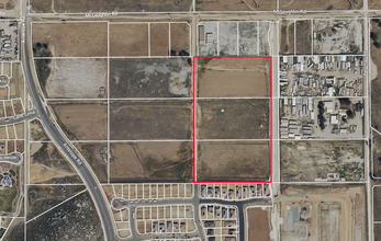 E. San Jacinto Rd. Rd, Menifee, CA - aerial  map view