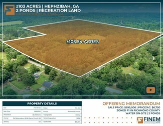 More details for 4435 Old Waynesboro rd, Hephzibah, GA - Land for Sale