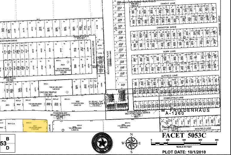 8411 W Bellfort St, Houston, TX à vendre Plan cadastral- Image 1 de 1