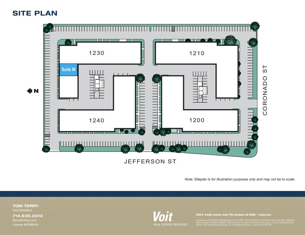 1230 N Jefferson St, Anaheim, CA 92807 - Unit M - - Floor Plan - Image 1 of 12