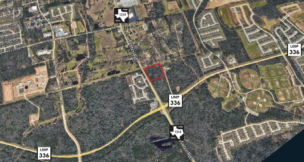 FM 1314 Porter Rd., Conroe, TX à vendre - Photo du bâtiment - Image 2 de 2