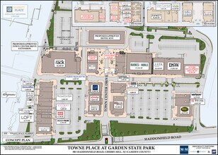 901-957 Haddonfield Rd, Cherry Hill, NJ à louer Plan de site- Image 2 de 2