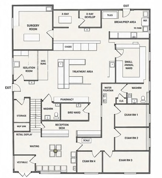 7510 W North Ave, Elmwood Park, IL for sale - Floor Plan - Image 2 of 4