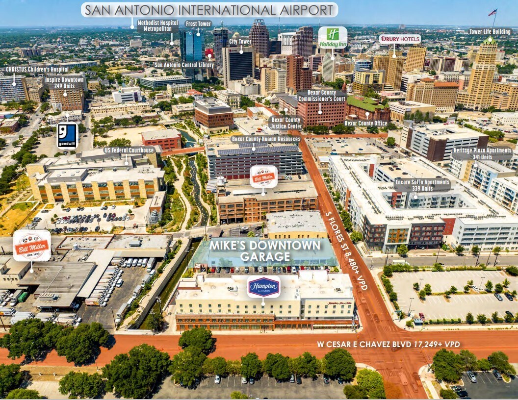 331 S Flores St, San Antonio, TX à vendre Photo du bâtiment- Image 1 de 8