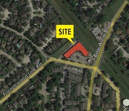 2525 W Bay Area Blvd, Friendswood, TX - AERIAL  map view - Image1