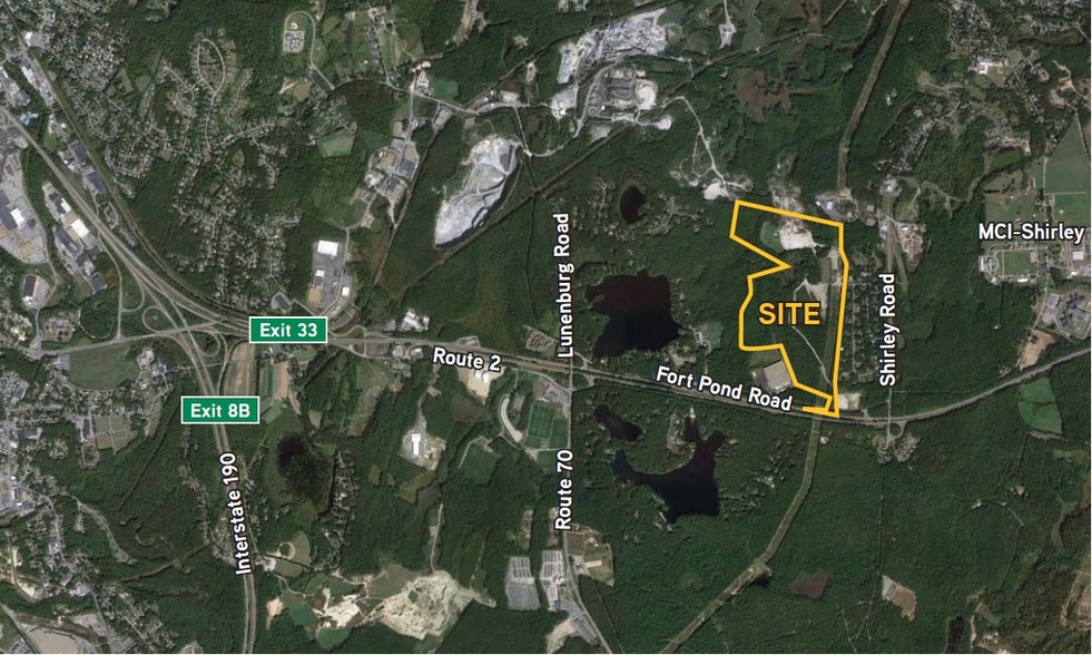 Fort Pond Rd, Lancaster, MA for sale - Aerial - Image 2 of 3