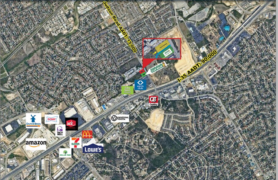 12615 Judson Rd, San Antonio, TX à vendre - Photo du bâtiment - Image 2 de 4