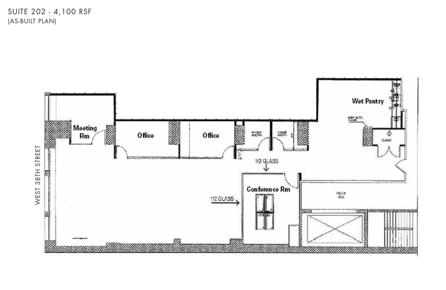 8 W 38th St, New York, NY à louer Plan d’étage- Image 1 de 4