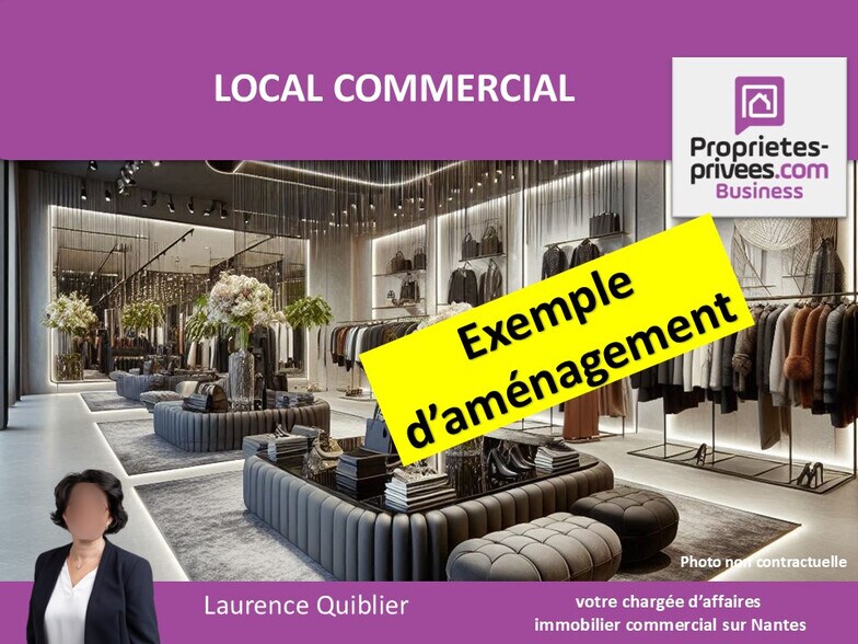 Commerce de détail dans Nantes à louer - Photo du bâtiment - Image 2 de 9