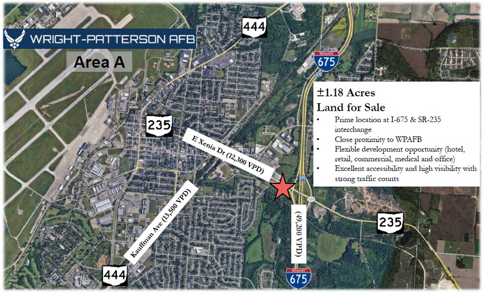 I-675 And St. Rt. 235, Fairborn, OH à vendre - Photo du bâtiment - Image 1 de 1
