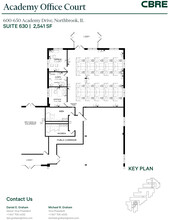 600-650 Academy Dr, Northbrook, IL for lease Floor Plan- Image 1 of 3