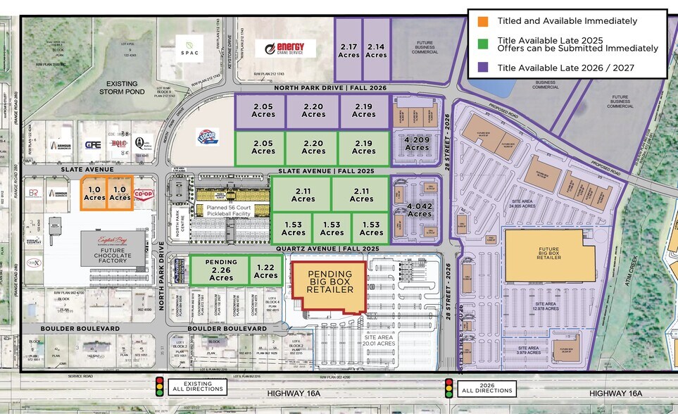 Highway 16A & Veterans Blvd, Stony Plain, AB à vendre - Photo du bâtiment - Image 3 de 4