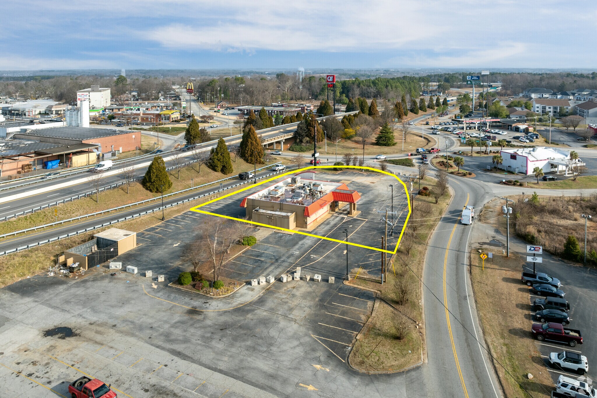 100 Simuel Rd, Spartanburg, SC for sale Aerial- Image 1 of 1