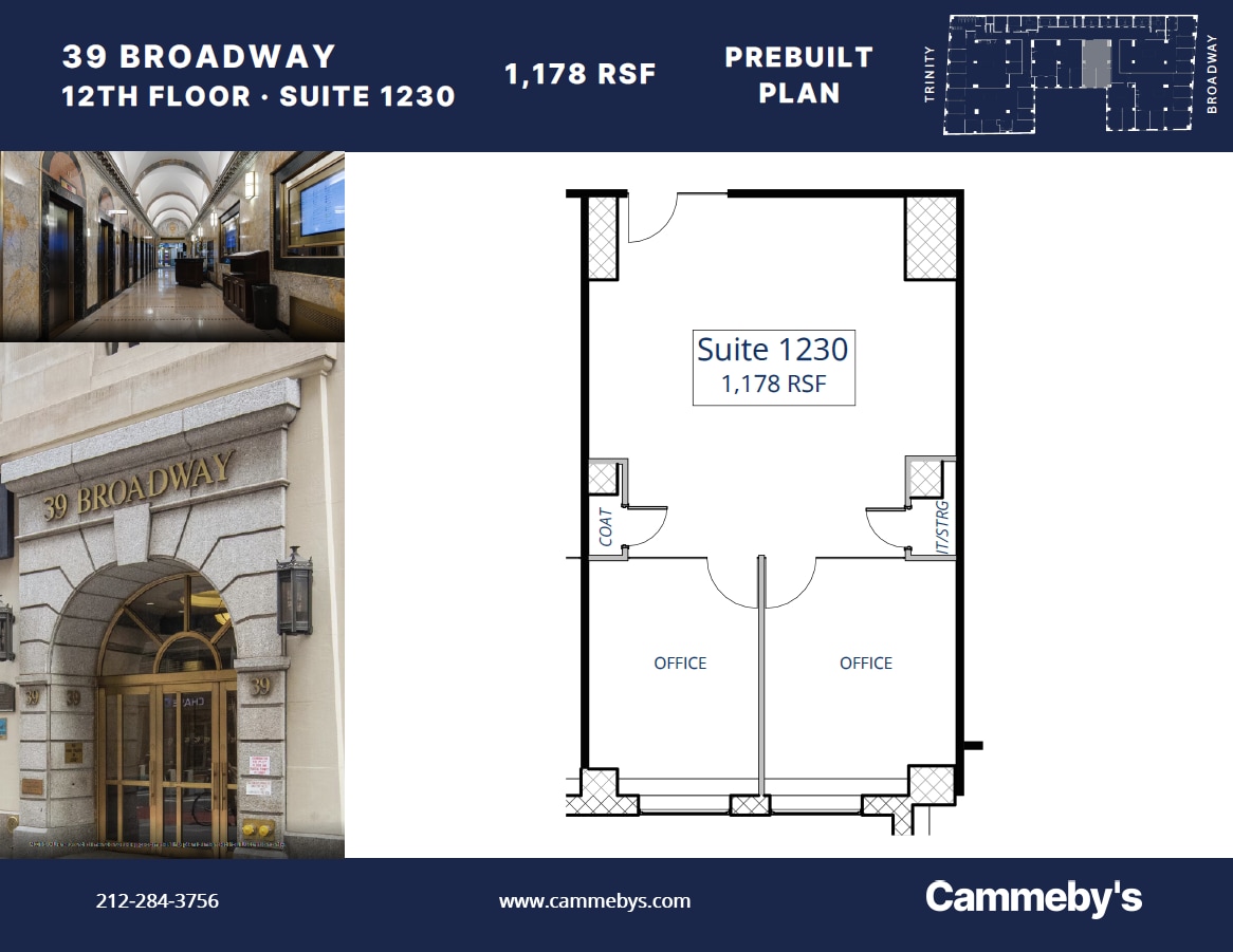 39 Broadway, New York, NY for lease Floor Plan- Image 1 of 1