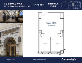 39 Broadway, New York, NY for lease Floor Plan- Image 1 of 1