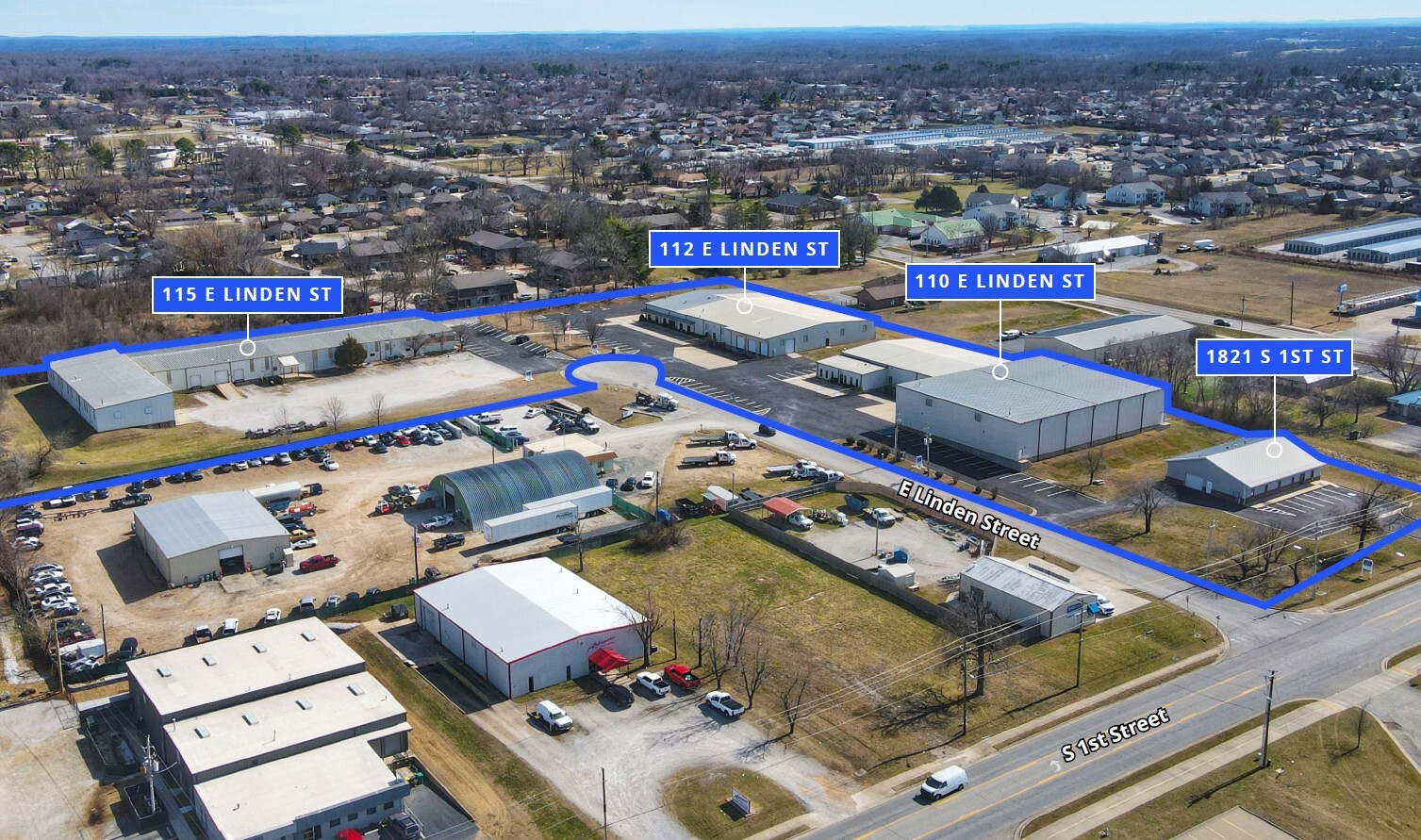 1821 S 1st St, Rogers, AR for lease Building Photo- Image 1 of 13