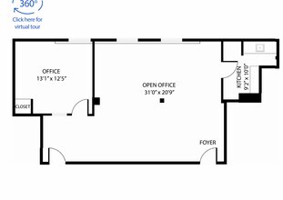 111 2 Ave S, Saskatoon, SK for lease Floor Plan- Image 2 of 2