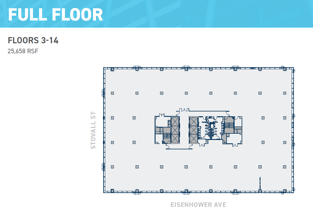 2461 Eisenhower Ave, Alexandria, VA à louer Plan d  tage- Image 1 de 3