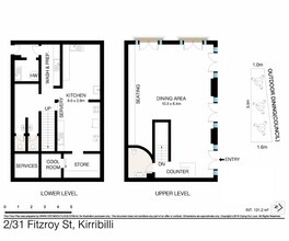31 Fitzroy St, Kirribilli à louer Plan d’étage- Image 2 de 3