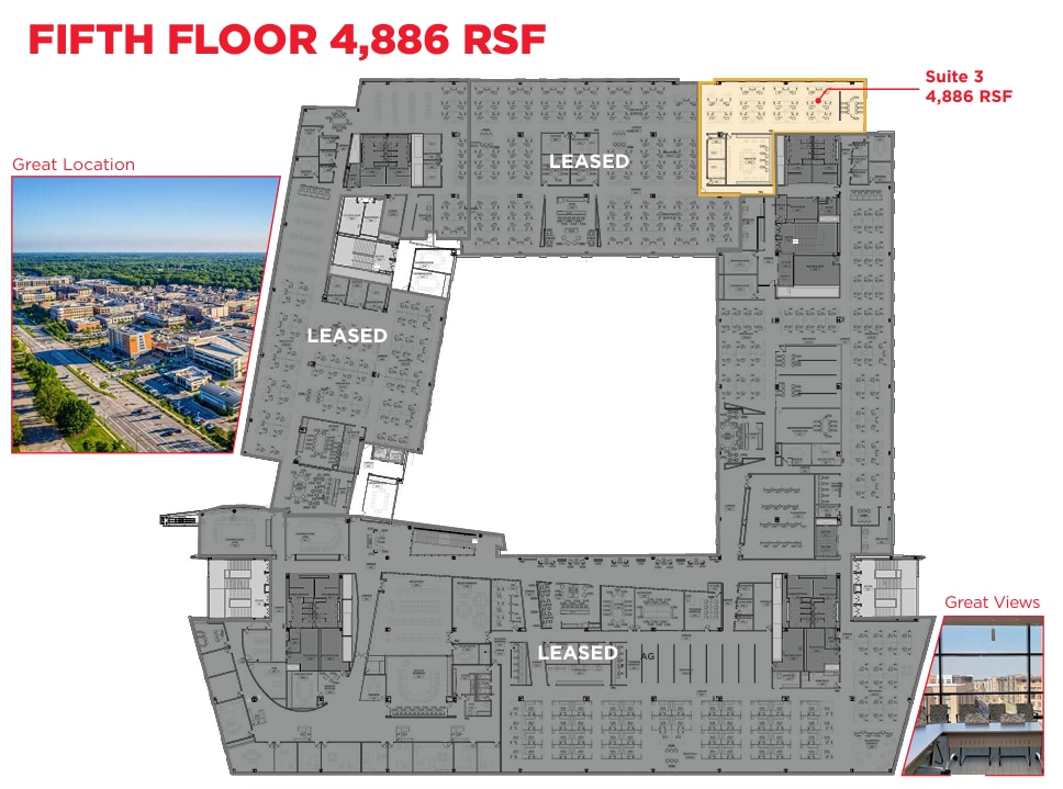 1 American Blvd, Westlake, OH for lease Floor Plan- Image 1 of 1