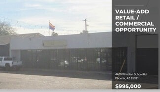 Plus de détails pour 4409 W Indian School Rd, Phoenix, AZ - Commerce de détail à vendre