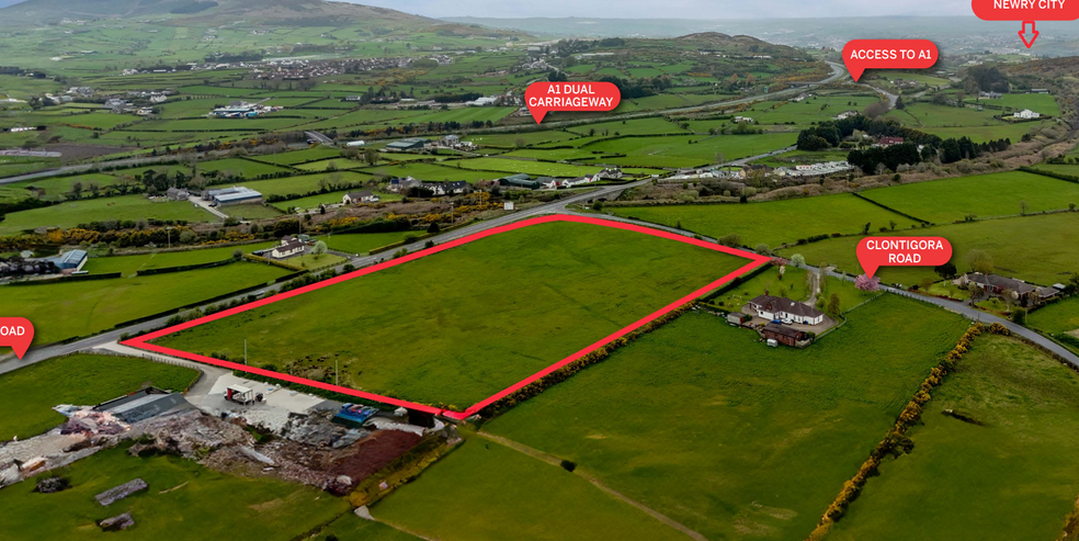 Dublin Rd, Newry for sale - Aerial - Image 1 of 2