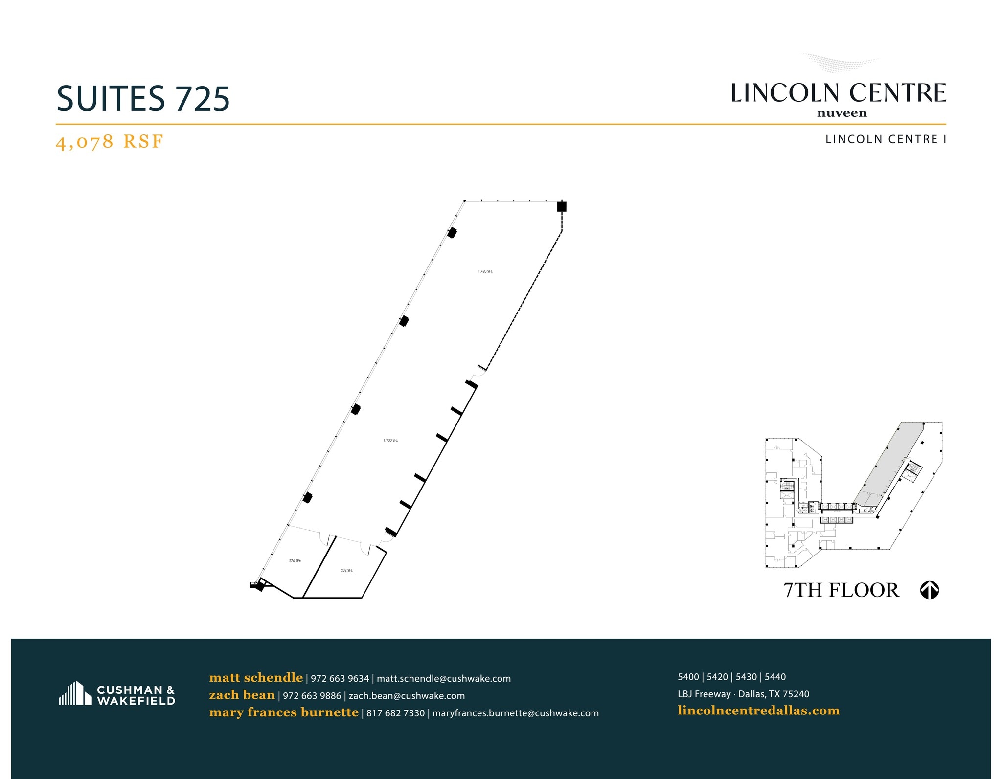 5400 Lyndon B Johnson Fwy, Dallas, TX for lease Site Plan- Image 1 of 1