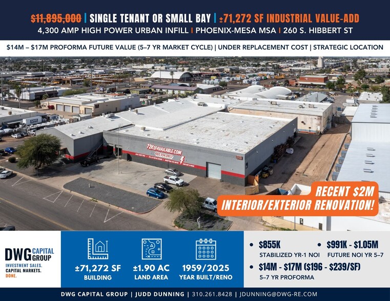 260 S Hibbert St, Mesa, AZ for sale - Building Photo - Image 1 of 33