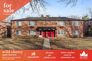 Plus de détails pour 1001-1031 North and South Rd, University City, MO - Multi-résidentiel à vendre