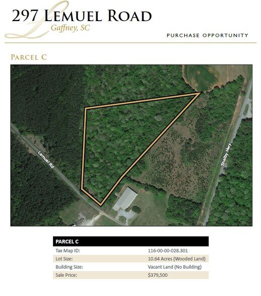 Lemuel, Gaffney, SC à vendre - Photo du bâtiment - Image 2 de 3