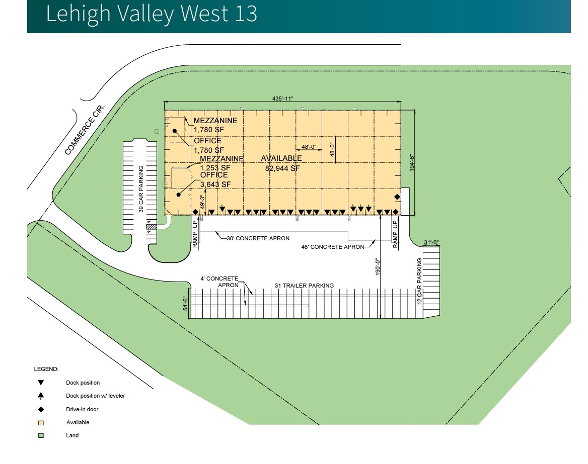 9770 Commerce Cir, Kutztown, PA for lease Floor Plan- Image 1 of 1