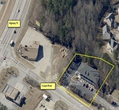 1075 Cooper Rd, Grayson, GA - AERIAL map view